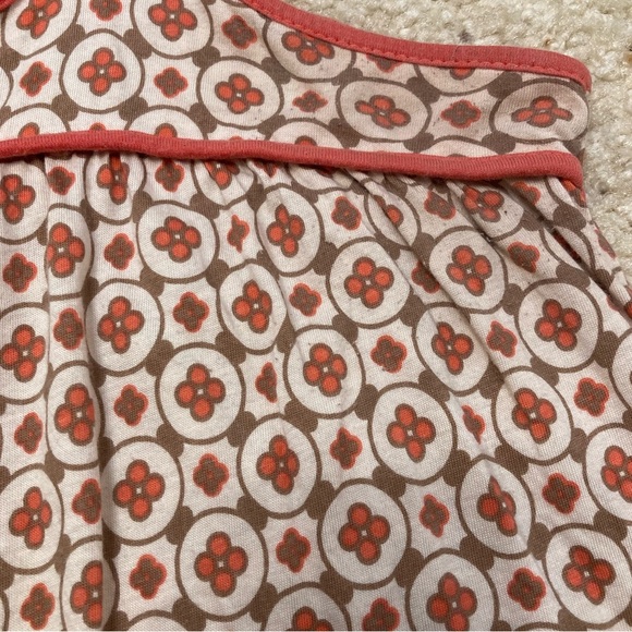 Vintage Y2K Floral Wide Strap Babydoll Top, 2000’s, Peach & Cream, Women’s Small - Picture 9 of 9